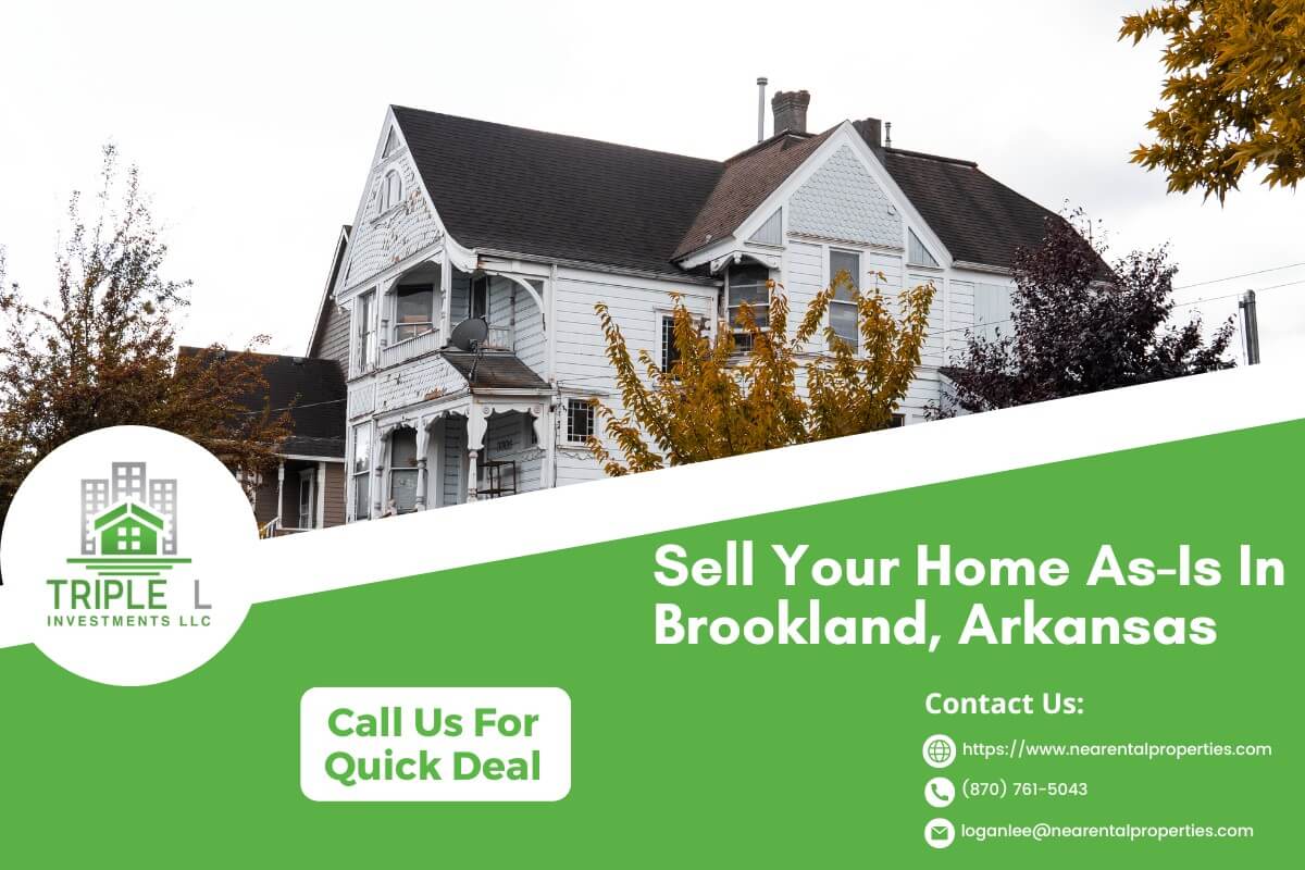 Sell Your Home As-Is In Brookland, Arkansas