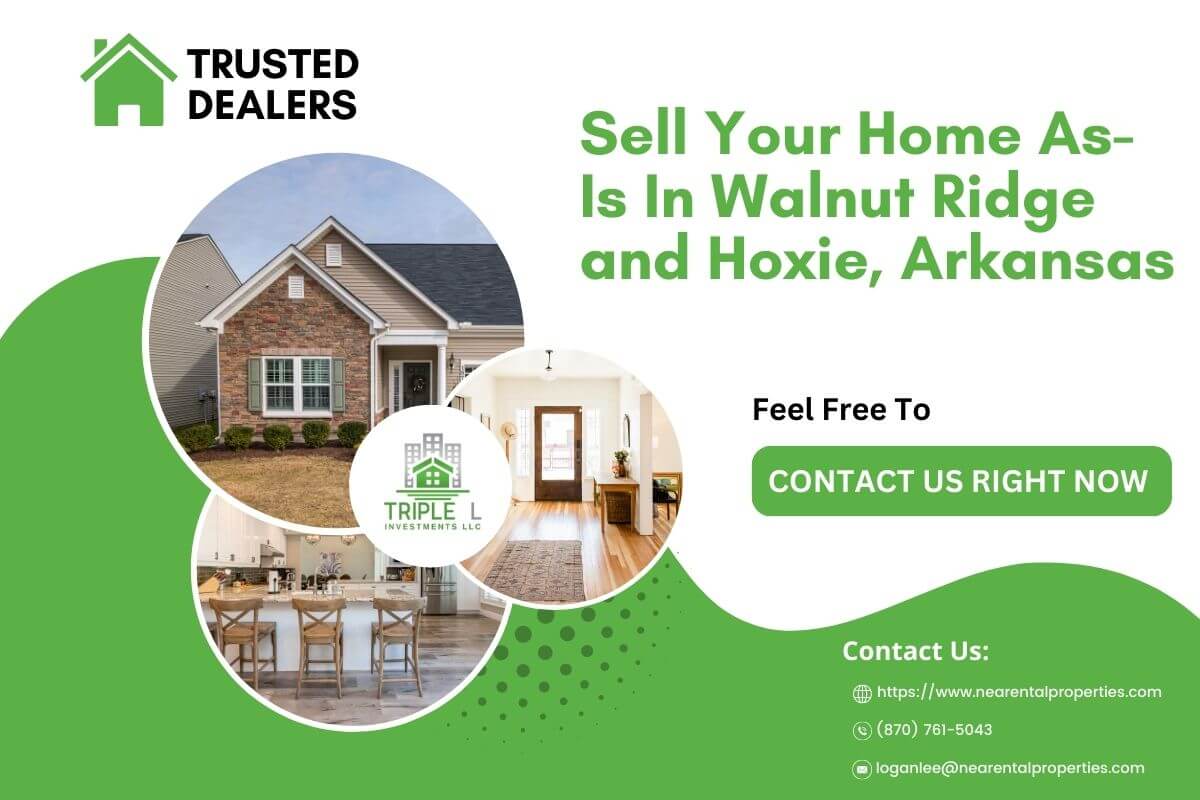 Sell Your Home As-Is In Walnut Ridge and Hoxie, Arkansas